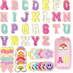 76 Pcs Letter Patches
