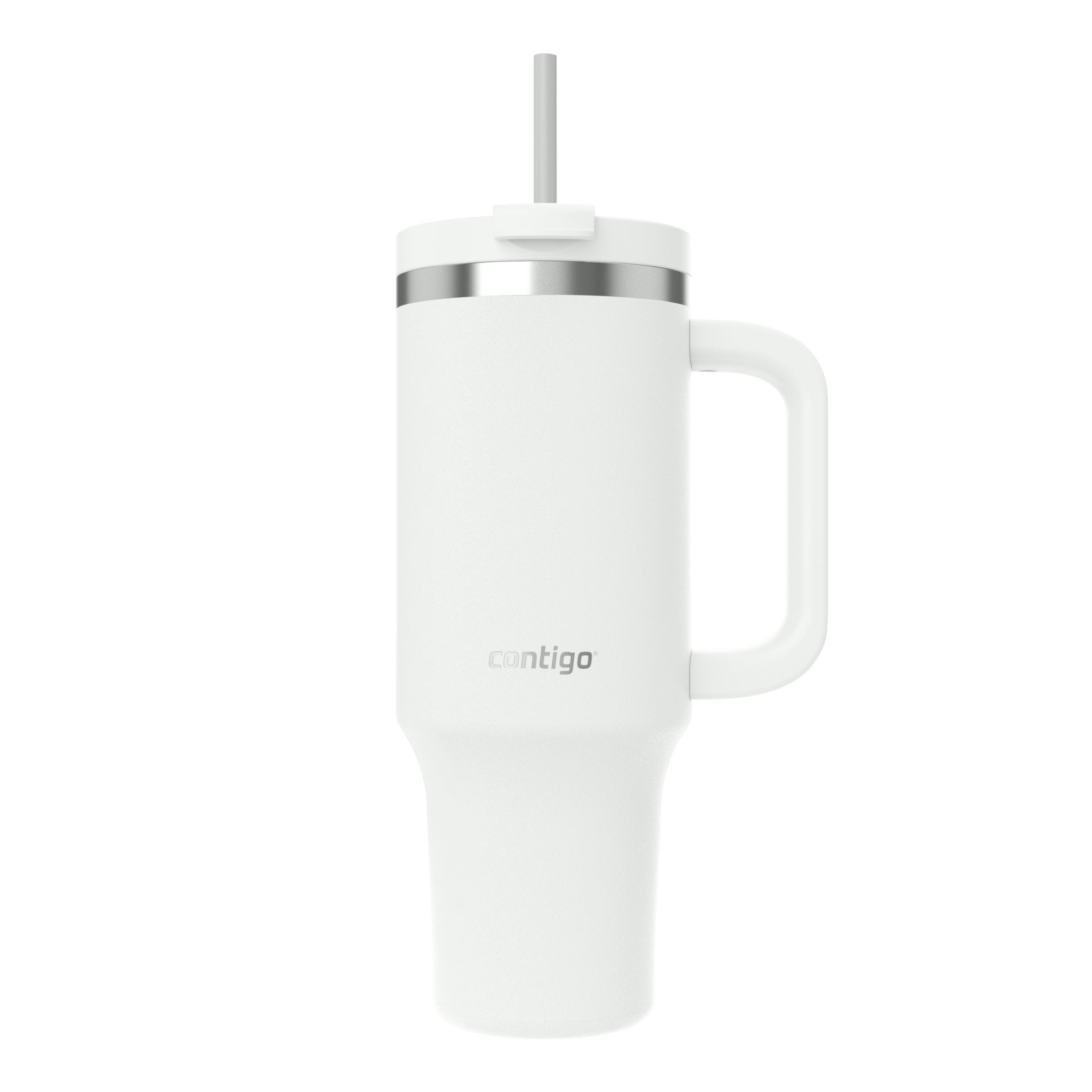 Contigo Streeterville Tumbler Thermobecher | Griff & Strohhalm | 29h kalt