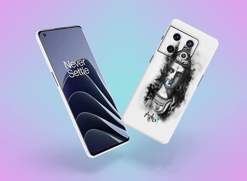 Image of Mahadev Trident Skin Back Protector Film Ultra Thin Scratch Resistant Vinyl (Not Case and Cover) for OnePlus 10 Pro 5G