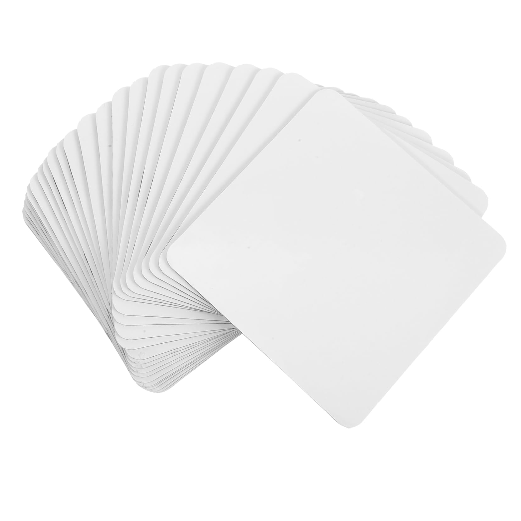 UPKOCH Tablero De Pastel Cuadrado De Base De Tarta Reutilizable para Bodas Y Fiestas Soporte para Pasteles De Limpiar 25 Piezas X 5