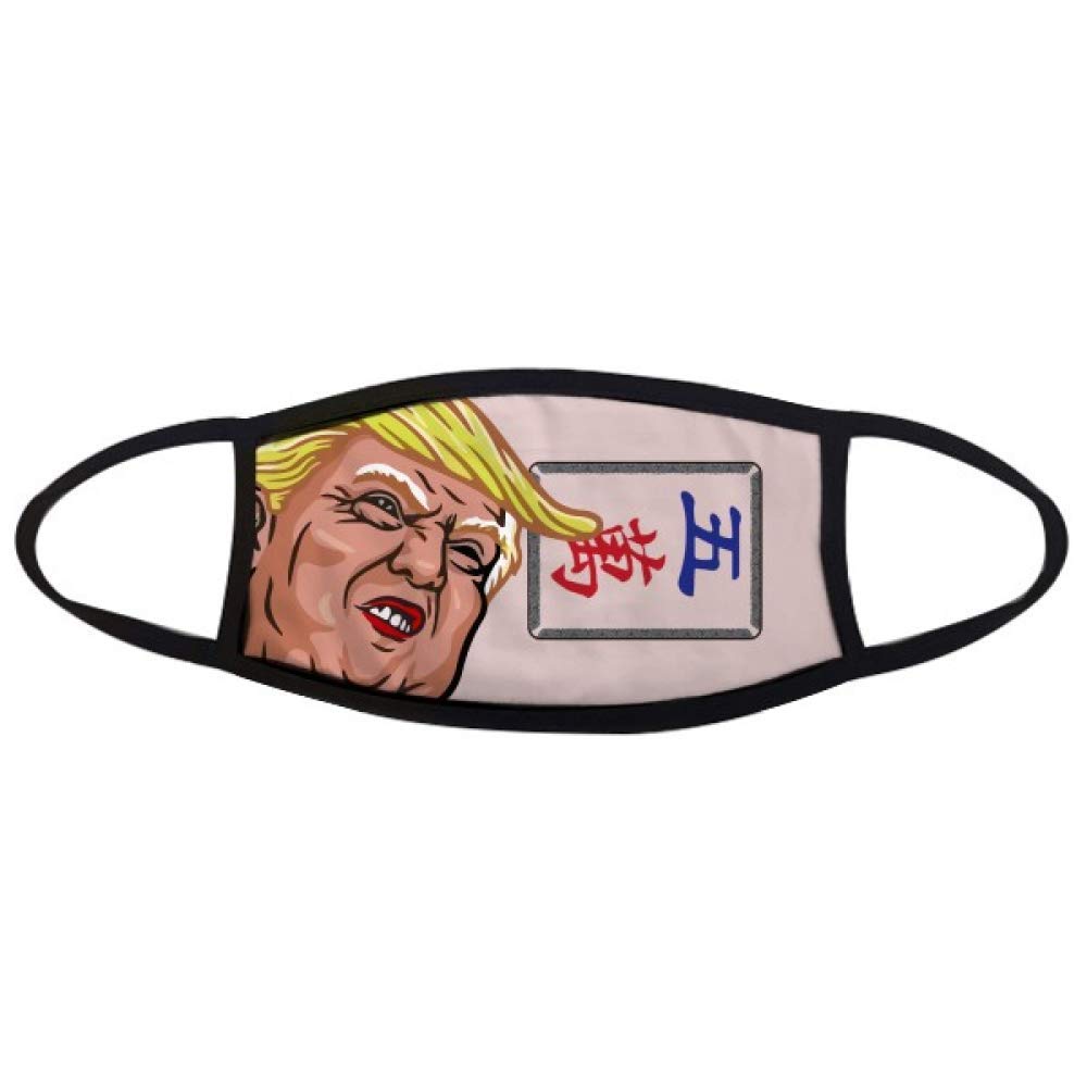 cold master DIY lab Mahjong Million 5 Tiles Pattern Mask Windproof Reusable Anti Dust President