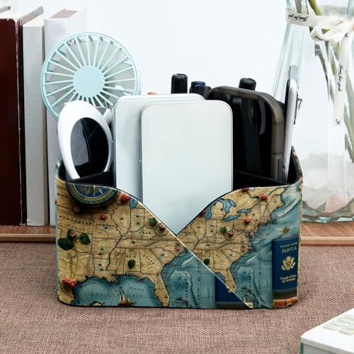 Boîte de rangement pour stylos organiseur bureau papeterie - 7