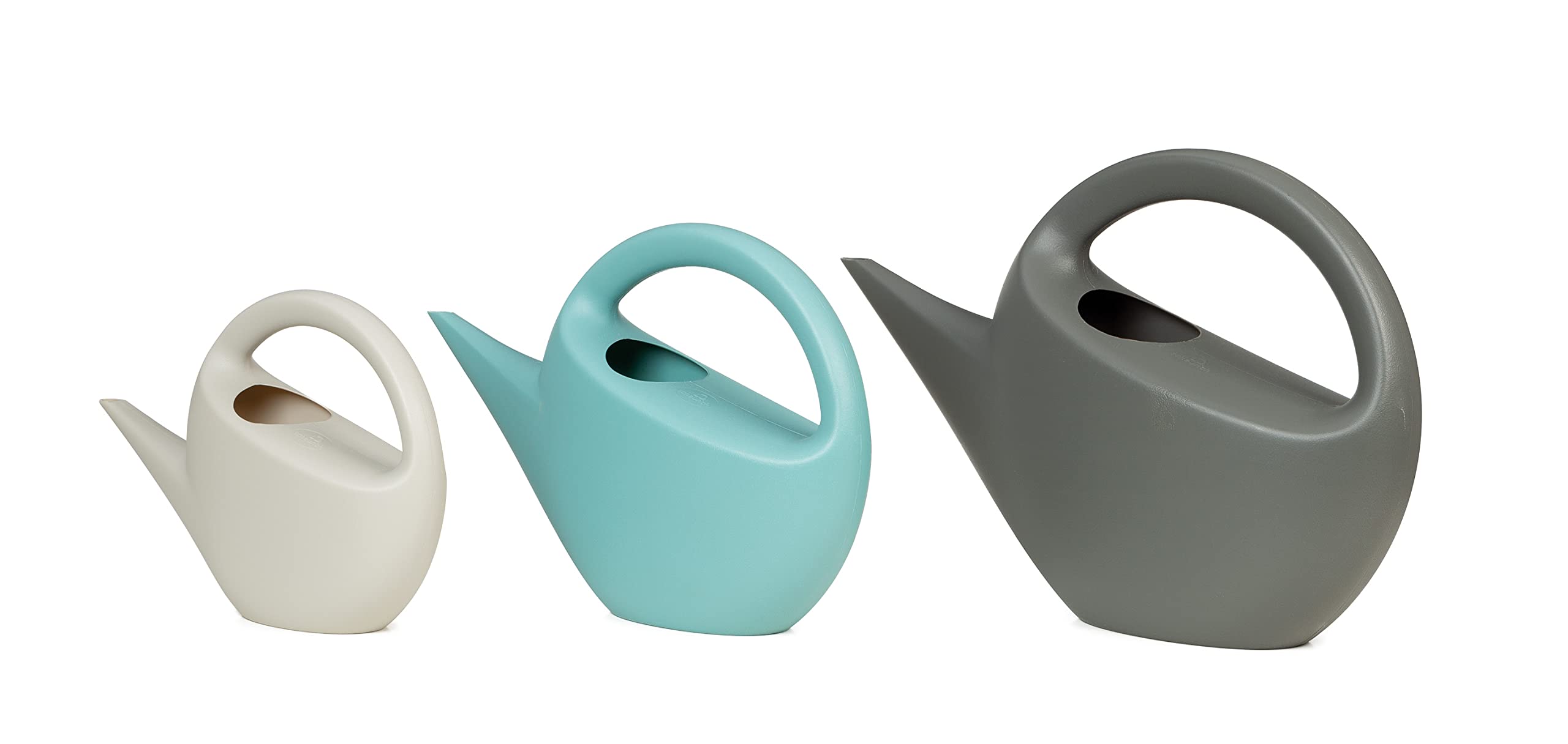 Scheurich Smilla Plastic Watering Can Matt Green, 33.5 cm Width, 9.6 cm Depth, 22.2 cm High, 1.6 Litre Vol - Image 3