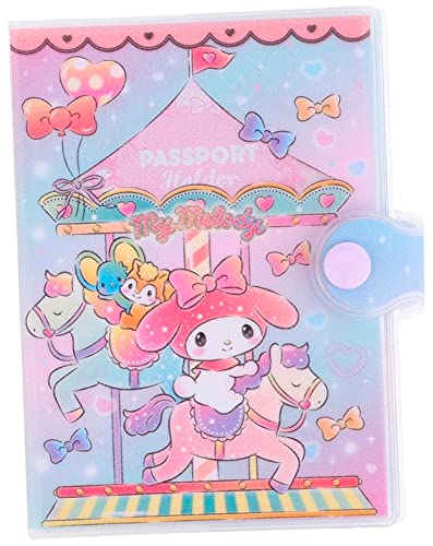 Kawaii Melody Glitter Cover Passport Holder Organizer Case #TOP30