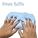 ESSENSON Slime - Jumbo Floam Cloud Slime Sludge Toy Satisfying Slime Scented Stress Relief Toy for Kids and Adults Soft Stretchy and Non-Sticky Blue 7 OZ
