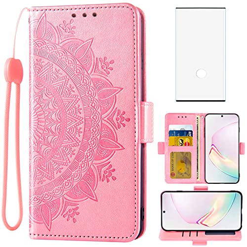 Protection intégrale Samsung Note 10 Plus étui portefeuille anti rayures