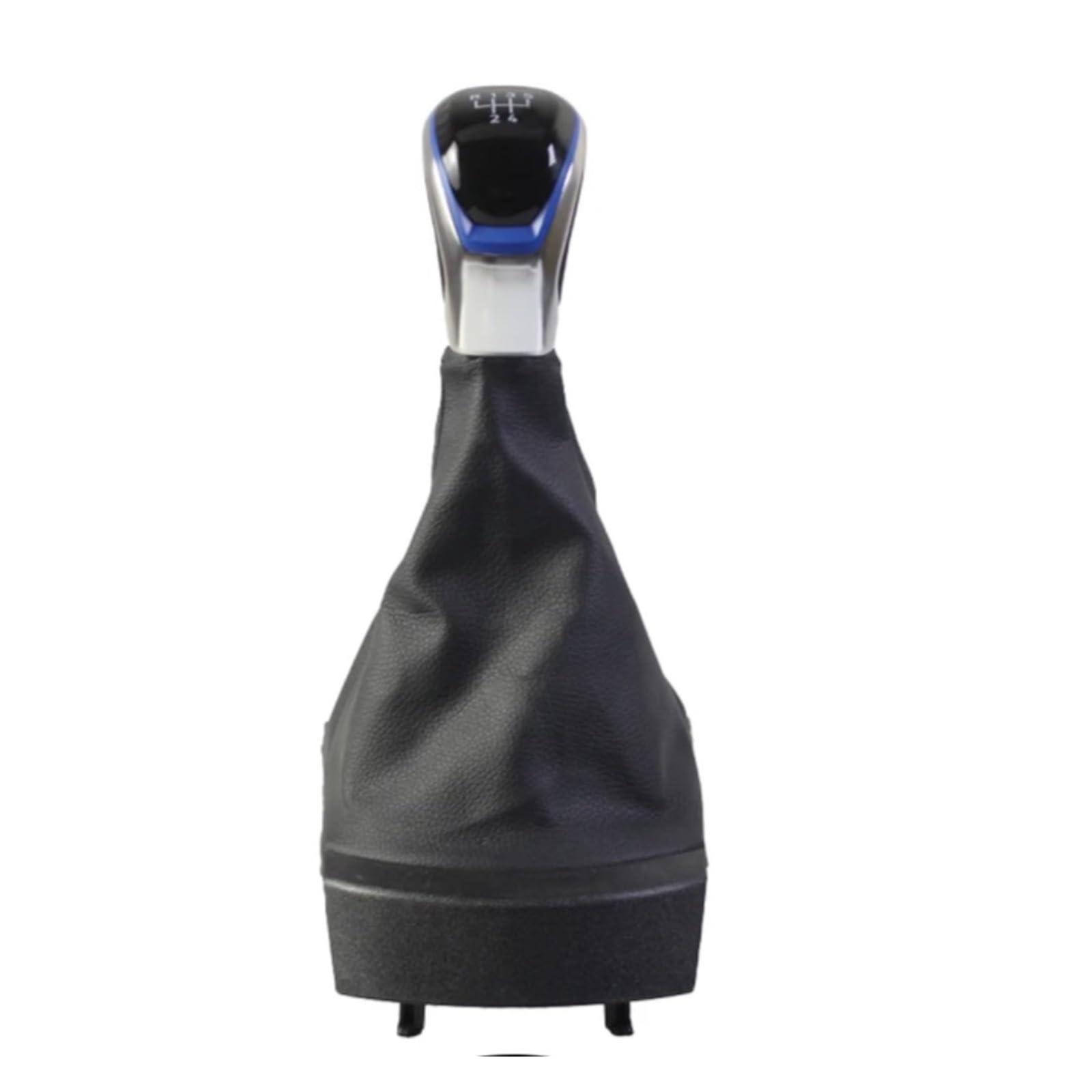 Jsyalmslw Blue 5 Speed Shift Lever Knob For Seat Ibiza 2002-2010 Abs Plastic/Pu Leather Stylish