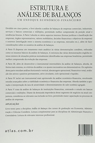 Estrutura E Análise De Balanços: Um Enfoque Econômico-Financeiro (Livro-Texto)