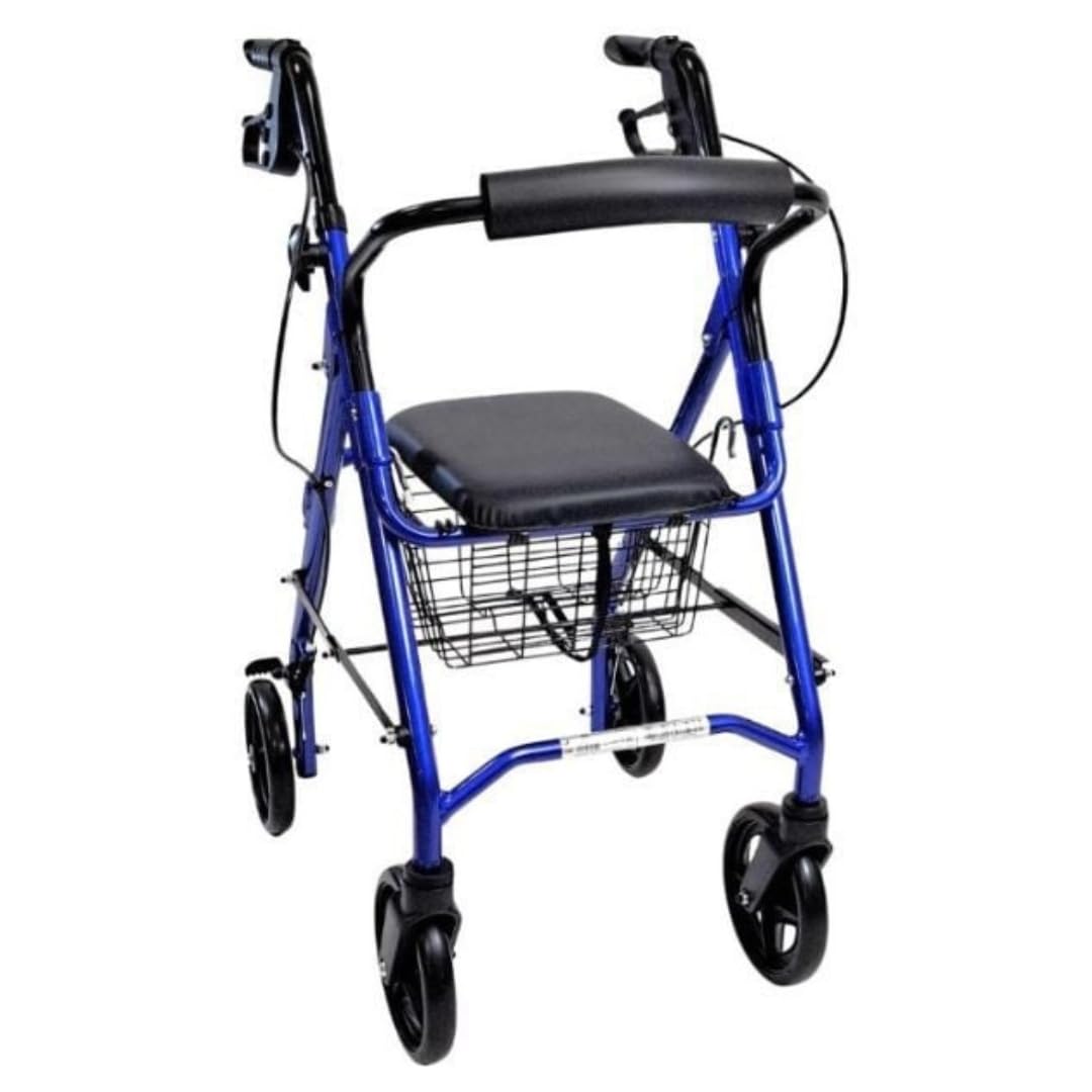 Deambulatore con ruote Rollator pieghevole per passaggi stretti RO34 larghezza 50 cm Termigea