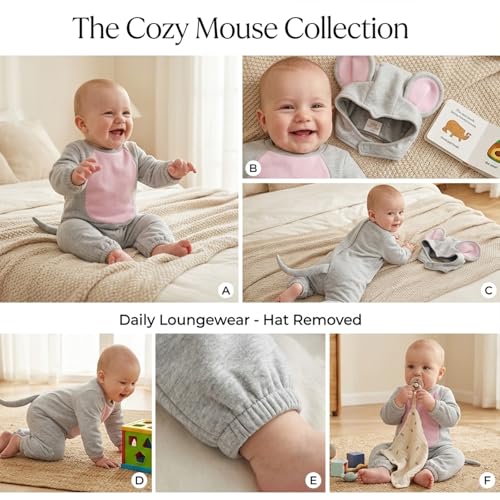 Disfraz Baby Mouse para Bebés 6-12 Meses miniatura 6