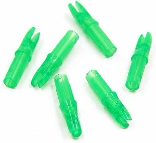 Miniatura 69 de SOPOGER 50 paquetes de flechas de tiro con arco – Insertos de flecha para flechas de carbono 0.244/0.244 in de plástico para bricolaje caza tiro