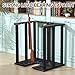 GlikCeil Gun Rack Wooden Rack Rifle Stand Display for 15 Shooting Hunting Guns Organizer and Storage Corner Floor Standing for Home Indoor Exhibition Rifle Lover Gift(Black)