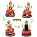 alikiki Indian Gift Goddess Laxmi Statue - 8.9”H Hindu Idol Lakshmi Sculpture Diwali Gift for Indian Pooja Item Decoration Indian Home Office Mandir Temple Altar Puja Housewarming Wedding