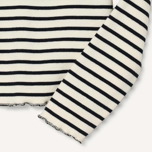 Image of Amazon Essentials Girls and Toddlers' Long-Sleeve Cropped Rib Top