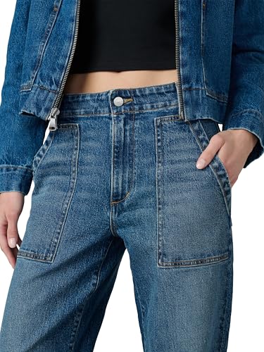 Joe's Jeans Women's The Karter Relaxed High Rise Straight Leg Trouser4