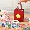 Fulmoon 2 Inch Thank You for Your Order Stickers 5 Star Review Delivery Labels Freshness Food Delivery Accessories 5 Star Rating Reminder for Shopper Grocery Takeout Driver(Round,Multicolor,500 Pcs) #1
