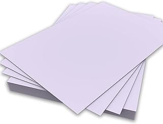 A4 lila Color Hojas de papel 80 g impresora Copiadora resma de colores 210 mm x 297 mm, color morado 100 Sheets
