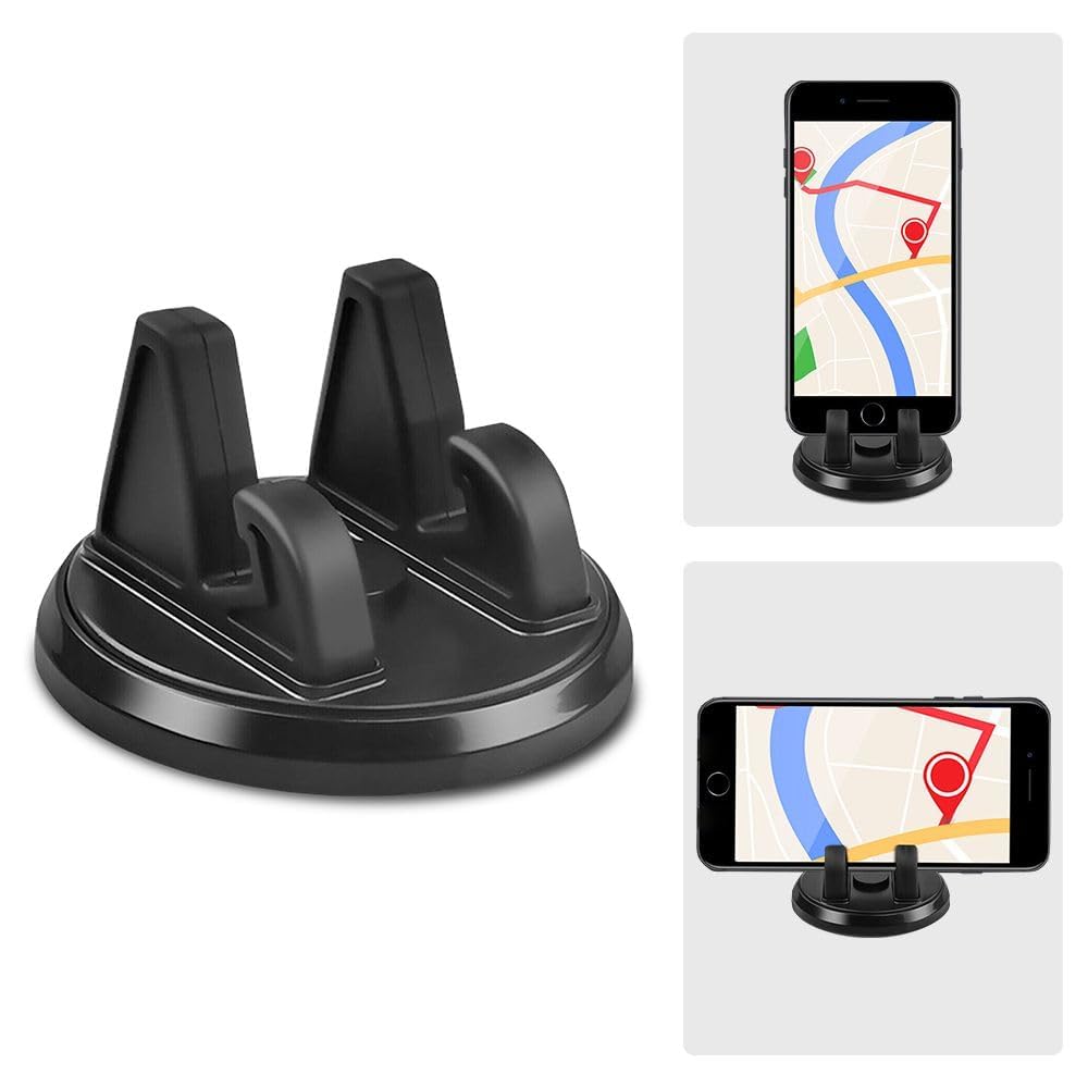 king shine Rotable Mobile Phone Stand | Desktop Phone Holder | Rotation Car Dashboard for Desk, Bed, Table, Office, Video Recording, Home & Online Classes. (Center Mobile Holder) (B0CRKS9LRK) Amazon Price History, Amazon Price Tracker