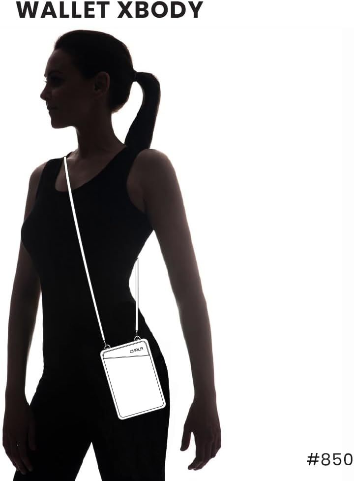 CHALA Wallet Crossbody Cell Phone Purse - Women Faux Leather Multicolor Handbag with Adjustable Strap - Image 6