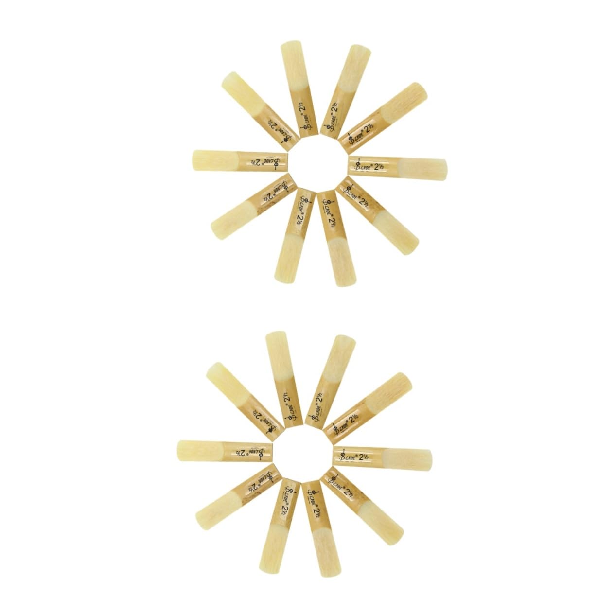 SUPVOX 20pezzi Ance Per Saxofono Accessori Bamboo Di Alta Qualità Con Scatola Di Conservazione Ottimo Suono e Design Pratico
