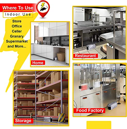 Teal Elite Rat Zapper - Electric Rodent Killer - Effective & Humane Mouse Trap Killer For Rats & Mice - Safe & Clean #TOP4