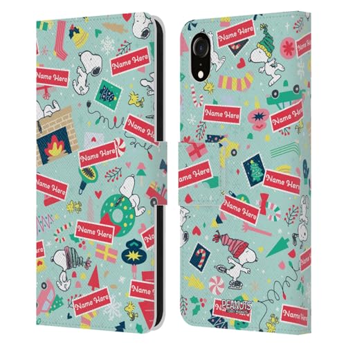 Peanuts Housse Portefeuille iPhone XR Motif Noël Idéal pour les Fêtes