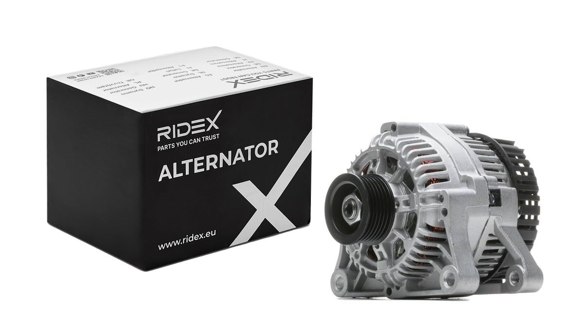 RIDEX 4G0202 Alternador con regulador incorporado Compatible con PEUGEOT 206 Fastback 2A/C