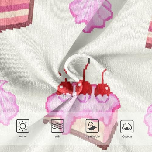 Cute Pink Cake Beige Little Girl Panties Toddler Underwear Floral Cotton Animals Briefs Undies Kids 2t3