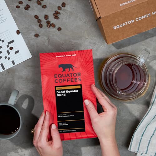 Equator Coffees Equator Blend Decaf Café en Grano 10.5 oz miniatura 6