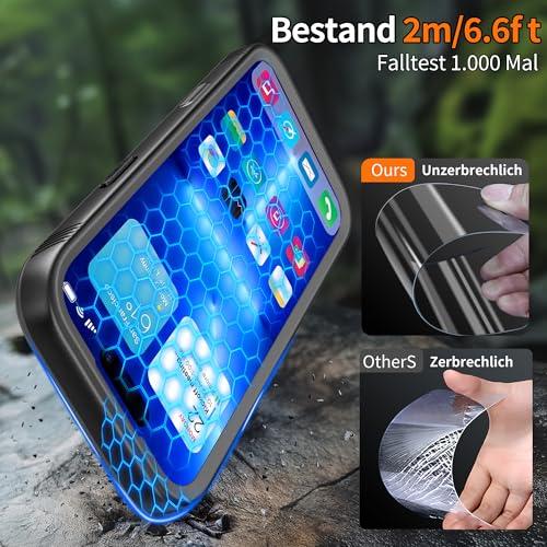 Cozycase TOP Militärschutz Wasserdichte 360 Hülle Für iPhone 17 18 Pro Max – Ansicht 4