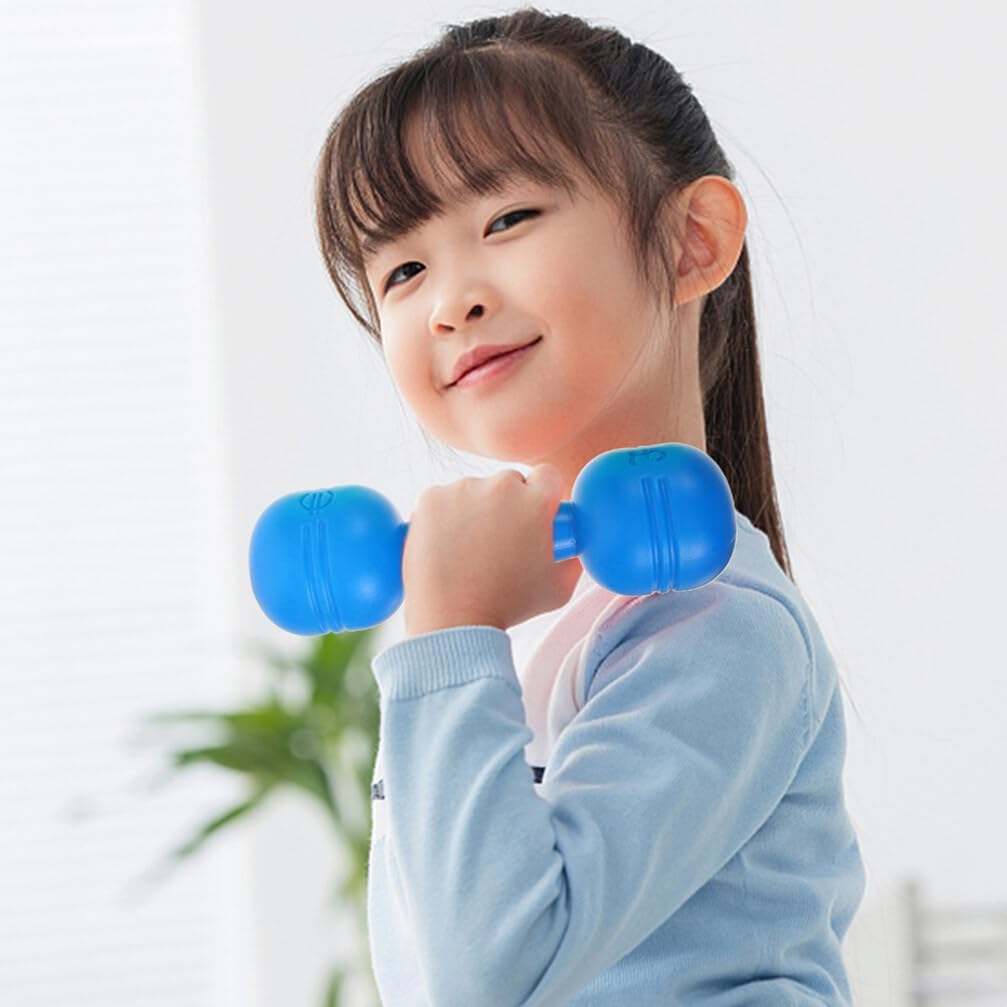 HANABASS Interactive Children's Dumbbells Kids Barbell Sets Non-slip Design Exercise Kids Weights
