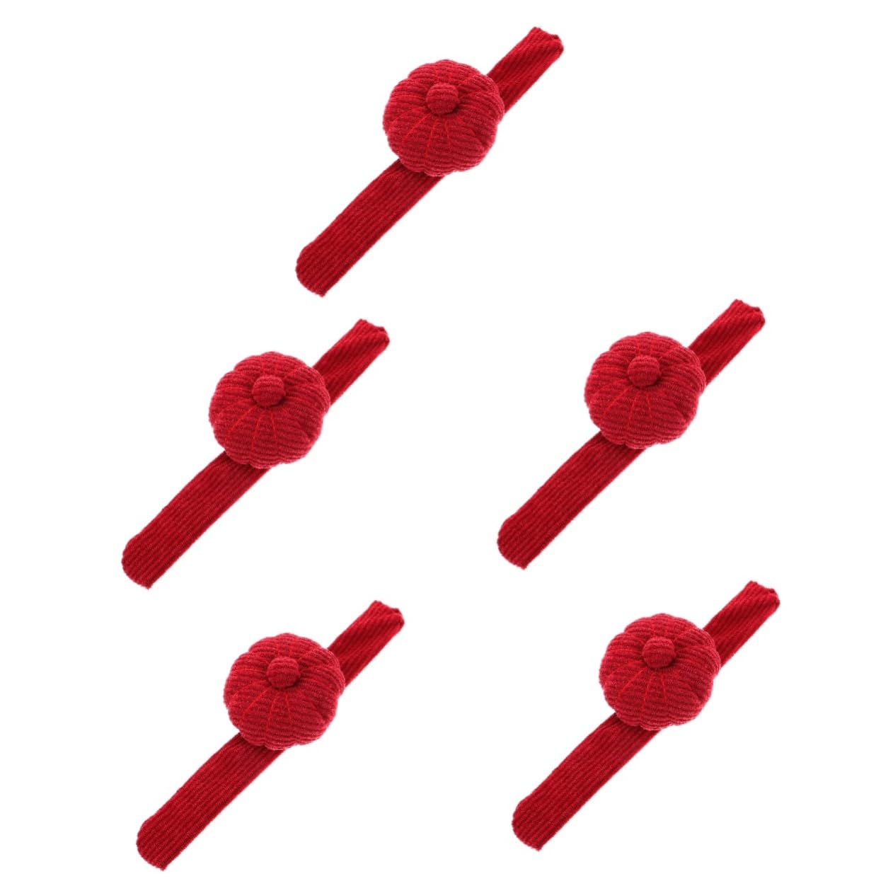 STOBOK 5piezas Alfiletero De Pulsera Para Cojín De Costura y Práctico Organizador De Alfileres Para Manualidades y Acolchado