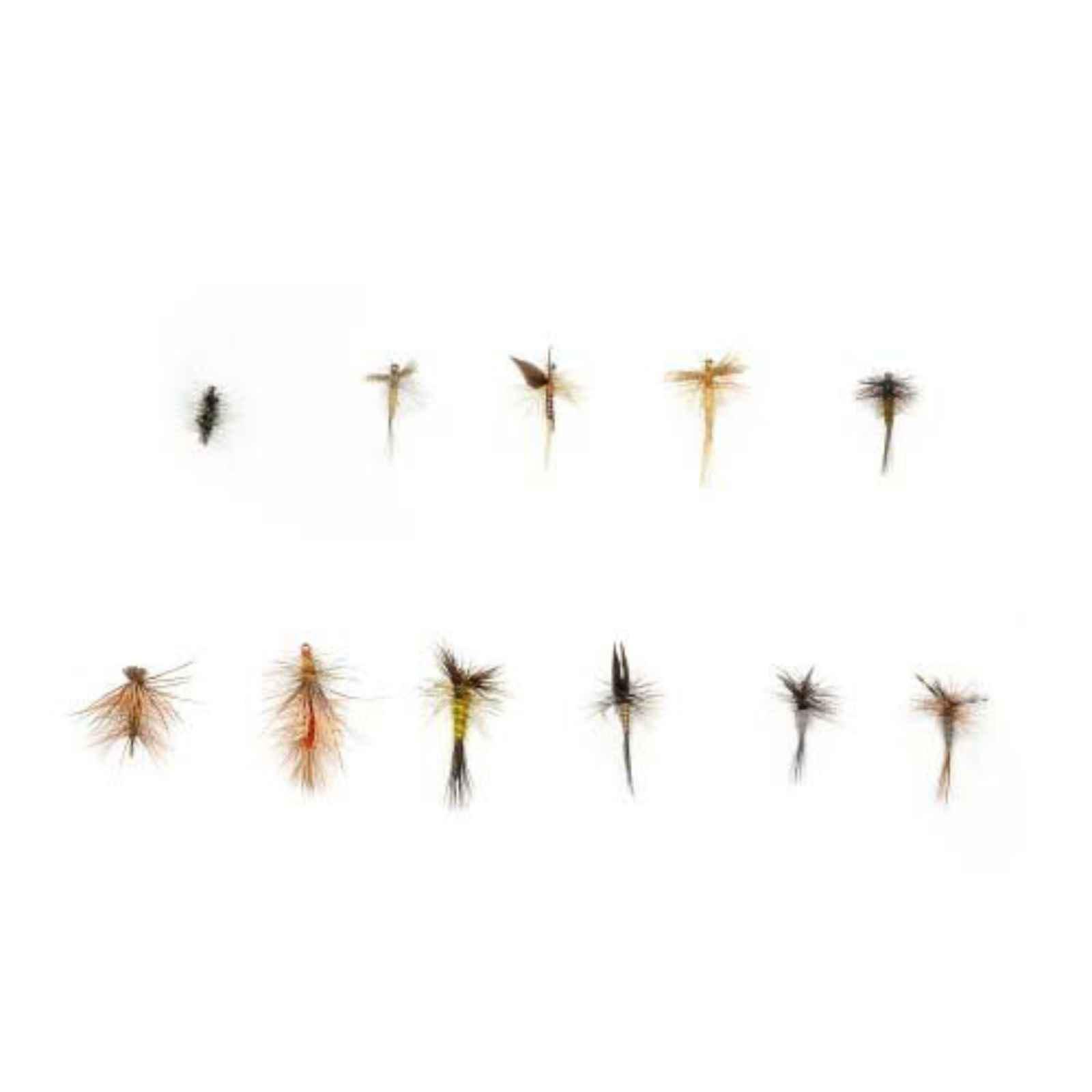Wright McGill Dry Fly Assortment (11-Piece), Assorted