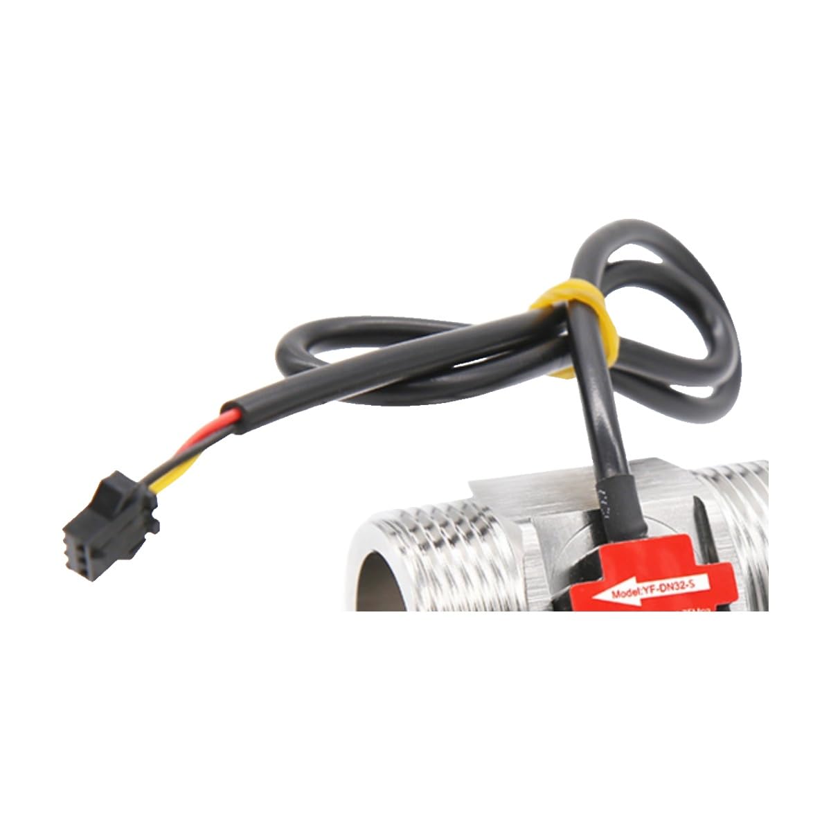 Medidor electromagnético DN32 en acero inoxidable con sensor de flujo agua de sección ampliada 2
