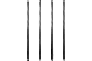 GeilSpace Heavy Duty 3/4" Industrial Pipes for DIY Projects