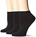 Produktbild Hanes ComfortSoft-® Damen Low Cut Socks Verlängerte Größen Gr. 42-47, schwarz