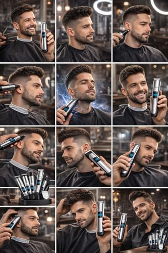 Professional Barber Kit for Men — alternate angle