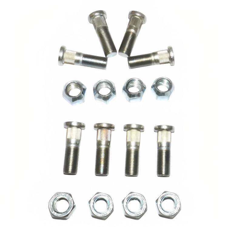 Bolt & Nut Set Rear Brake Backer Plate to Axle Housing for Samurai 85-95