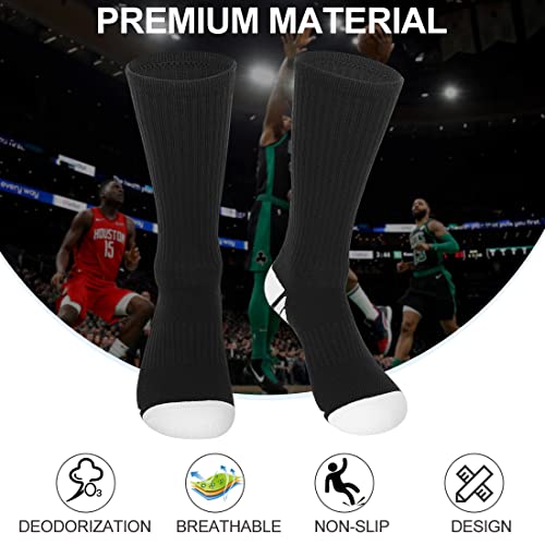 Dingcooler Elite Basketball Socks 2 Pairs, Mid Calf Athletic Socks For Men Women Boys Girls #TOP1
