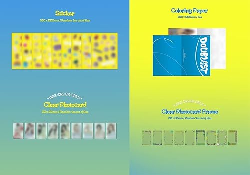 Miniatura 4 de Dreamus Kep1er - DOUBLAST [LEM0N Blast ver.] (segundo mini álbum) Álbum+Beneficios limitados de pre-pedido+Regalo culturecoreano (pegatinas