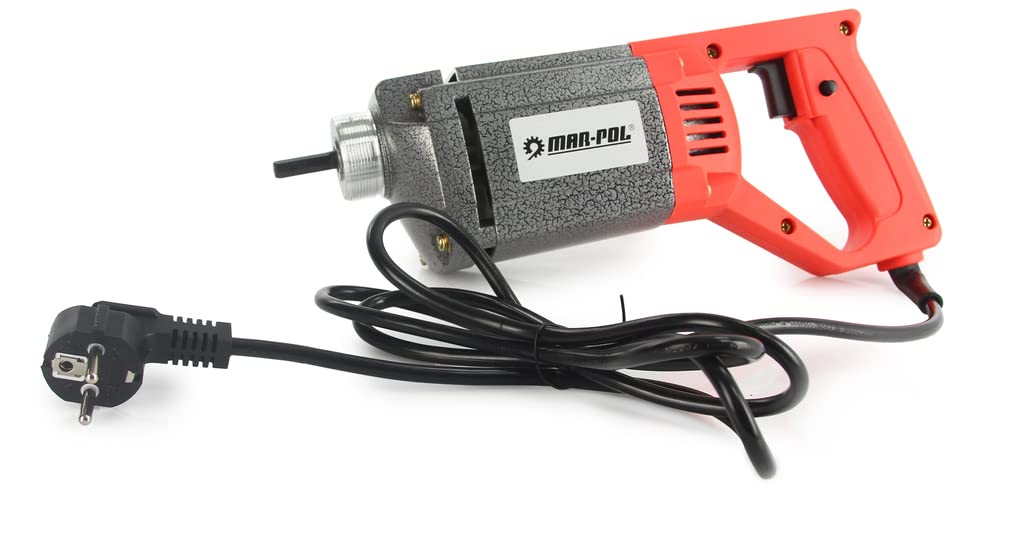 Vibratore elettrico 1350W per calcestruzzo cemento Testa Vibrante Ø35 mm 2m Motore 4500 rpm