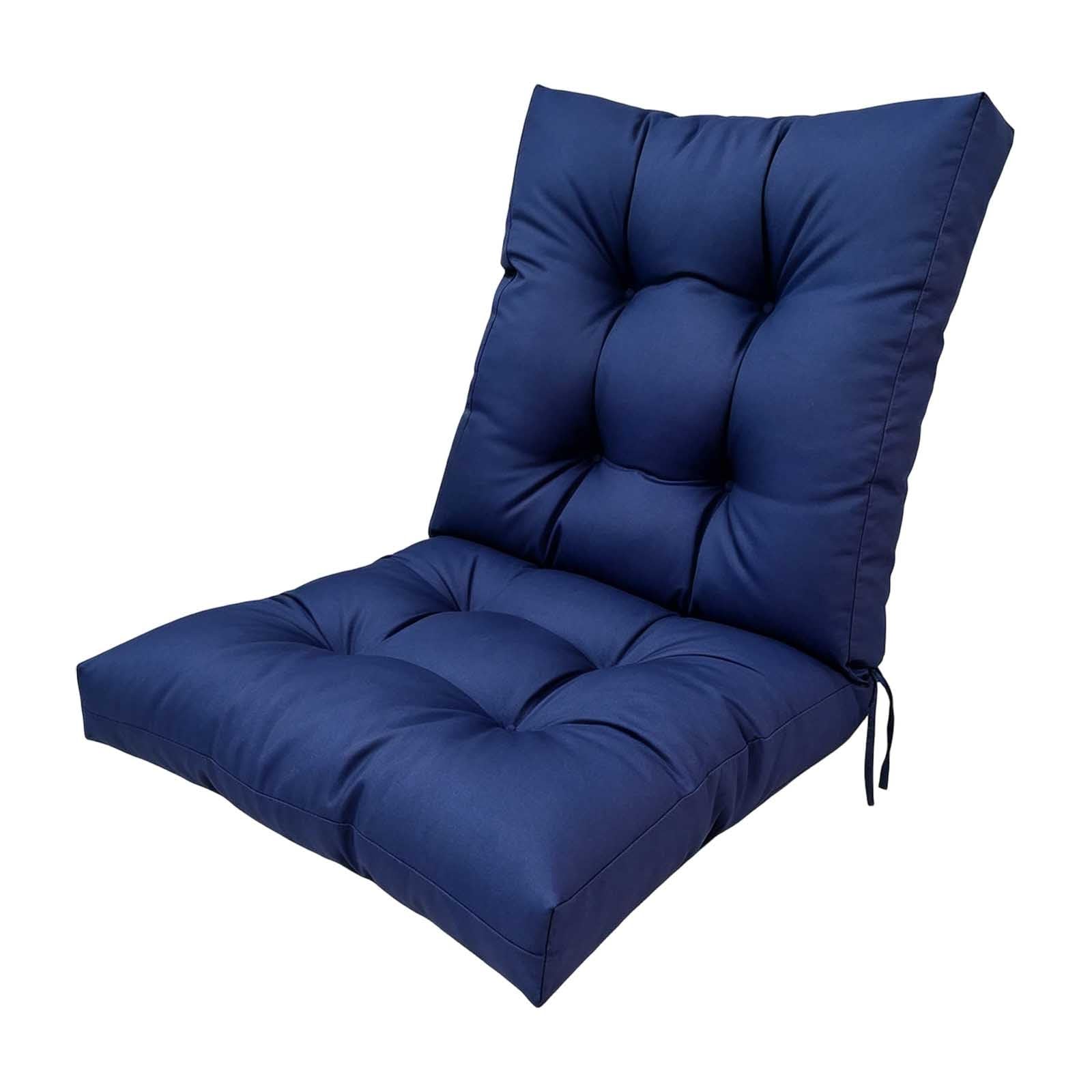 Cuscino ergonomico con imbottitura in schiuma per un sostegno confortevole, per interni ed esterni, impermeabile, antiscivolo, decorativo, ideale per panca da giardino, terrazza e soggiorno (F, A)