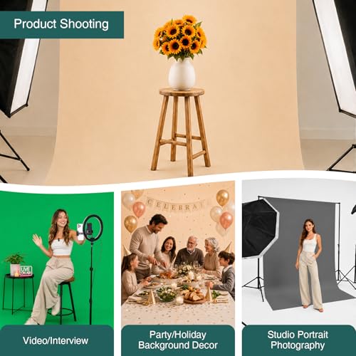Image of Kate Green Screen Backdrop for Photography Photo Backgrounds 6ftx9ft