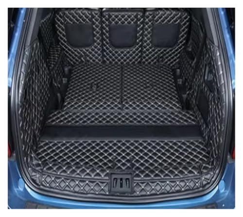 2020年式 エクスプローラー用 6/7シート用トランクマットセット トランクカーペット カーゴライナーマット(3)