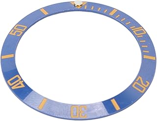 Inserções de Engastes de Relógios, Anel de Bisel de Mostrador de Relógio Fixo e Leve para Relojoeiros