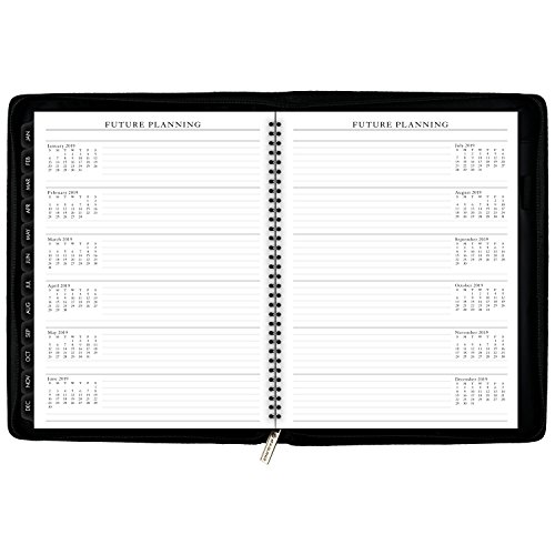 At-A-Glance Weekly / Monthly Appointment Book / Planner, January 2018 - December 2018, 8-1/4" X 10-7/8", Executive, Black (70Nx8105) #TOP4