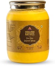Himalayan Natives Organic Bilona Ghee 1L | 100% Pure, Natural & Healthy | Rich in Essential Nutrients | Bilona Desi Cow Ghee
