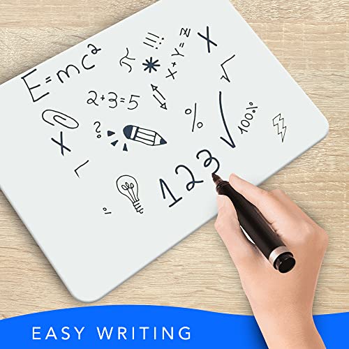 Dry Erase Board Lined And Blank Double Sided Whiteboard (8 Pack + Erasers) #TOP3