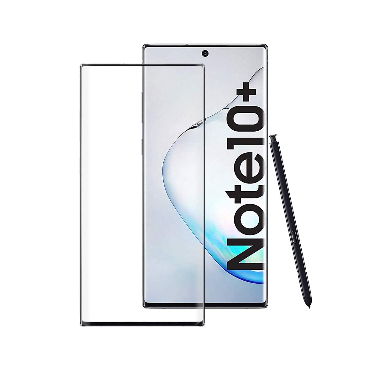 Tempered Glass Screen Protector Curved Samsung Note 10 Extreme 3D