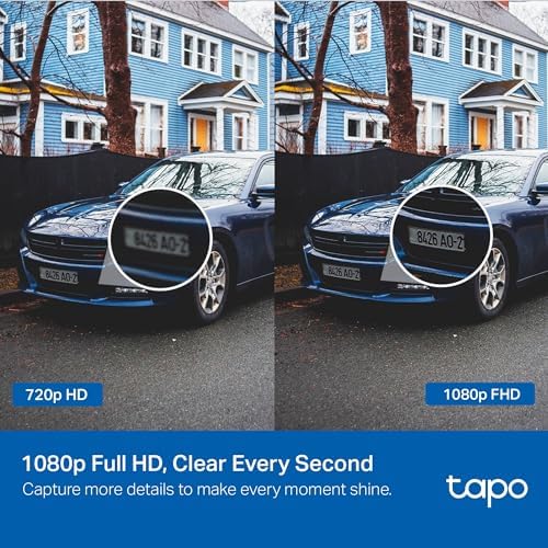 Tapo 1080p Pan/Tilt Outdoor Wired Security Wi-Fi Camera, 360° Visual Coverage, Up to 98ft Night Vision, Motion/Person Detection, Physical Privacy Mode, Works w/Alexa &Google Home(Tapo C500) - 5